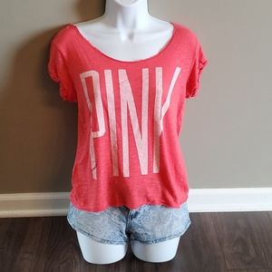 VS PINK tee size S